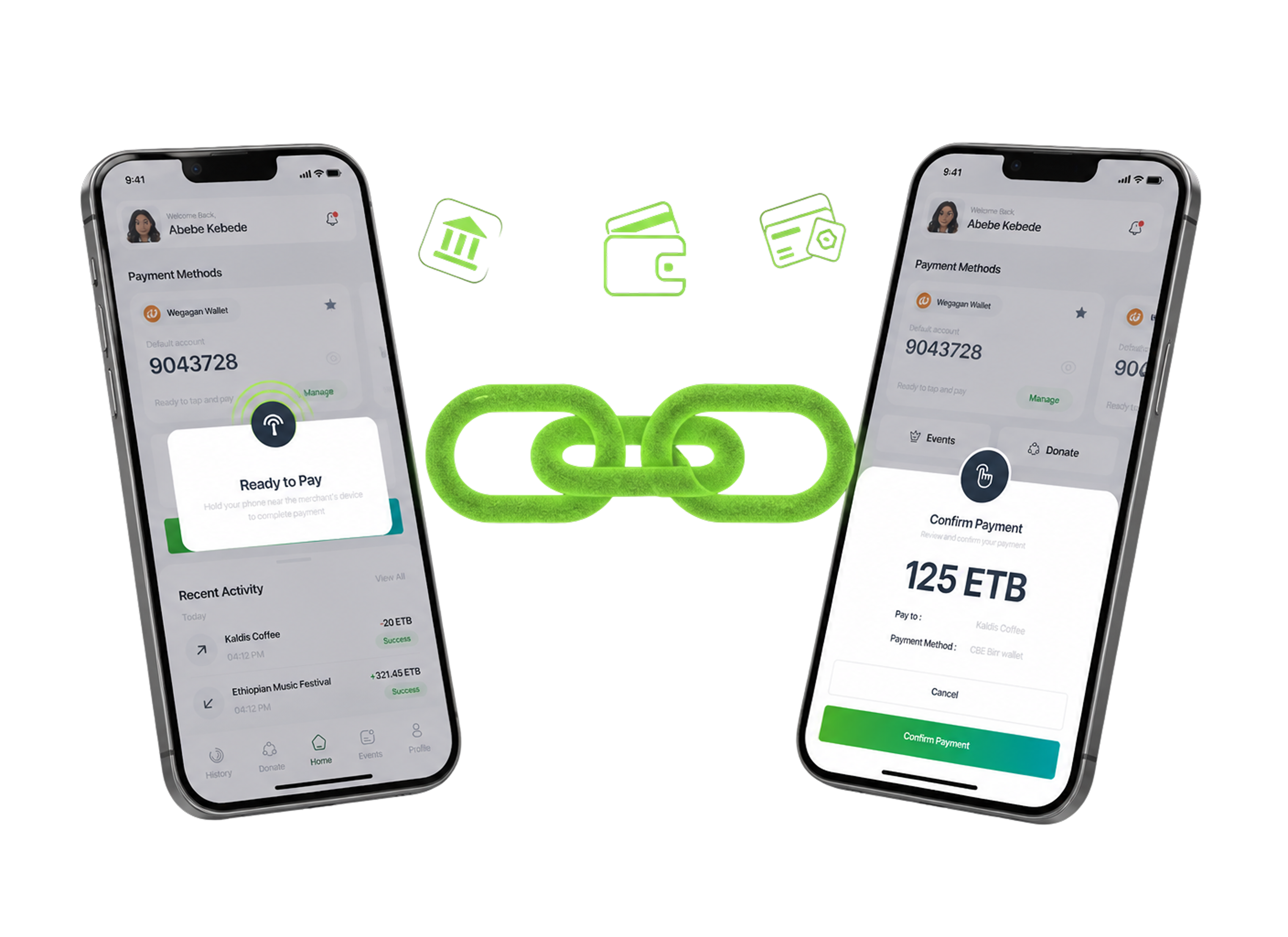 PAYMENT LINK & QR preview